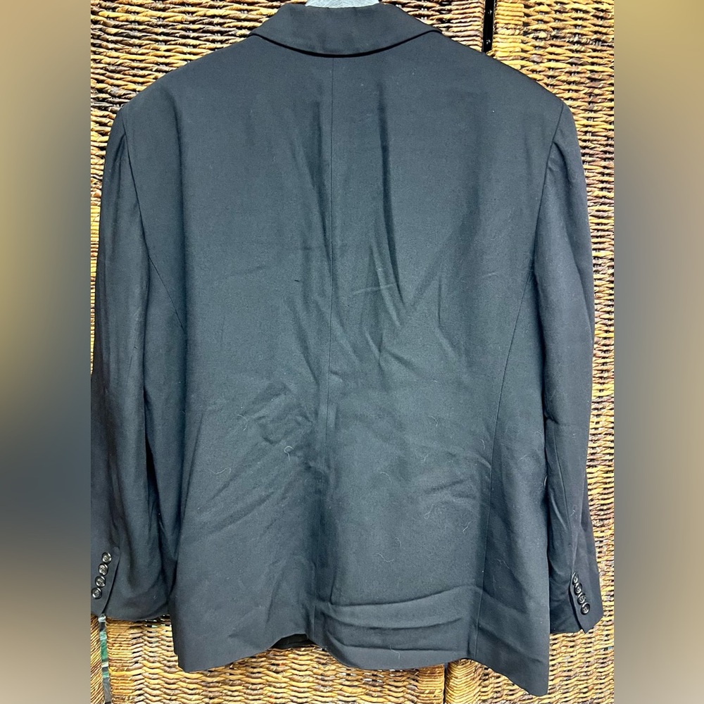 Ralph Lauren Black Womens‎ Blazer, Size:18W, Paper tag, Made in USA - Picture 5 of 6